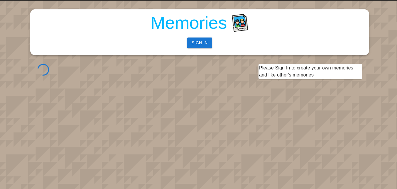 Memories_Project project preview